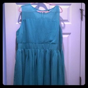 Teal Dress - used for photo shoot only