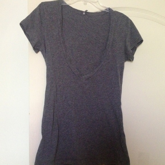 Bundle Deep V neck & white button shirt