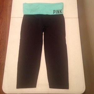 Pink Yoga Capri