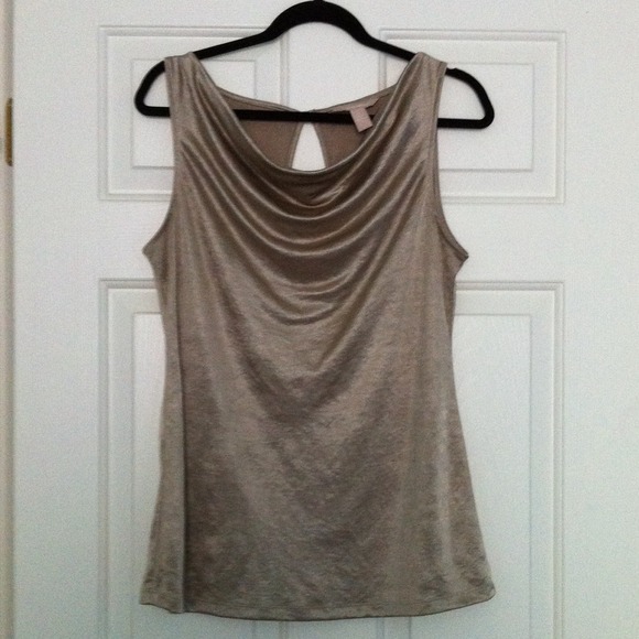 BOGO TOPS 👚 Shimmery Beige Blouse