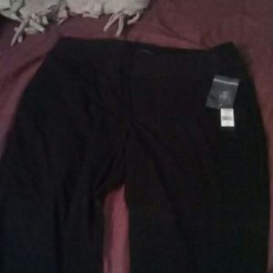Size 12 Daisy Fuentes Black Pants