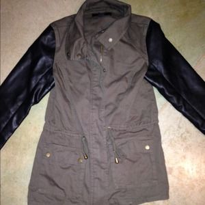 Army green jacket