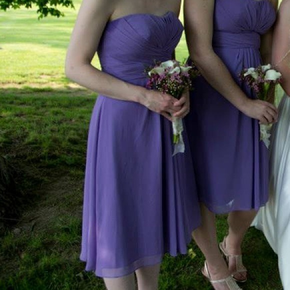 Purple Bill Levkoff dress size 2