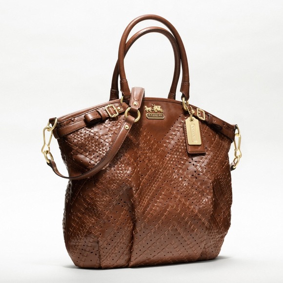 Authentic Coach Madison Criss Cross Lindsey