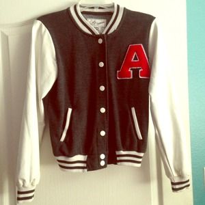 Cute varsity jacket