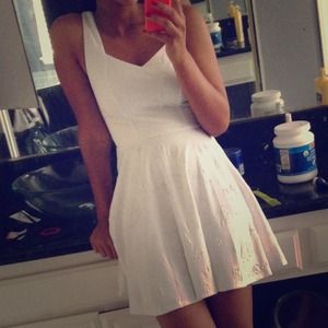 White dress