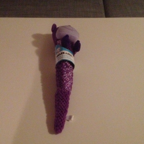 Purple dog toy