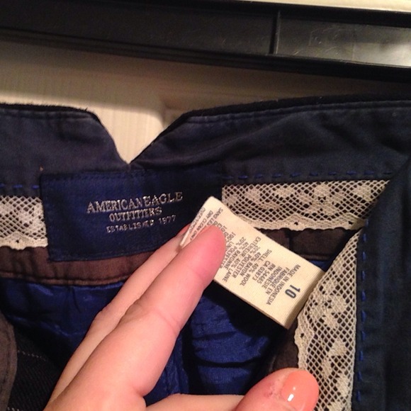 Navy Blue Dress Pants Size 10 - Picture 2 of 4