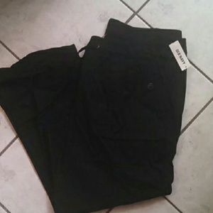 Size Large, black comfy old navy pants