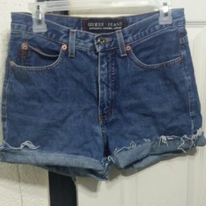 Thrifted guess shorts