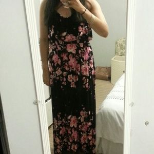 Floral maxi dress