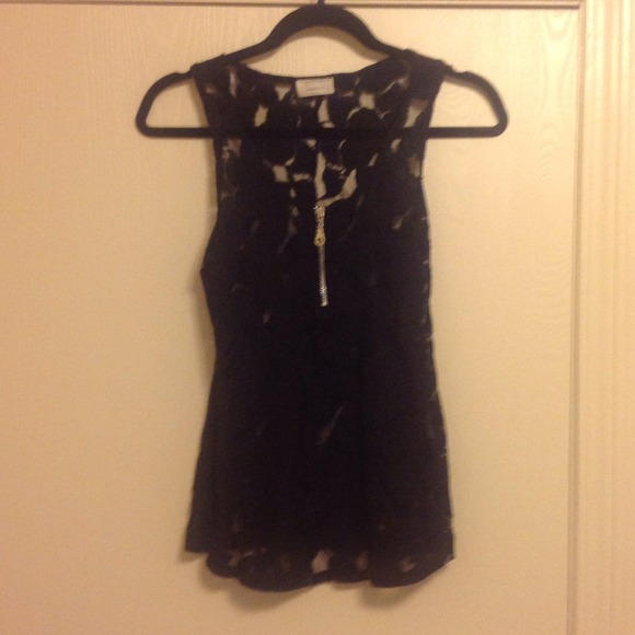 Lace tank top