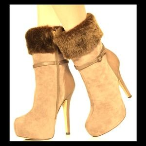 Comfy Sky High Vegan Booties