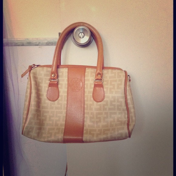 Small brown bag.
