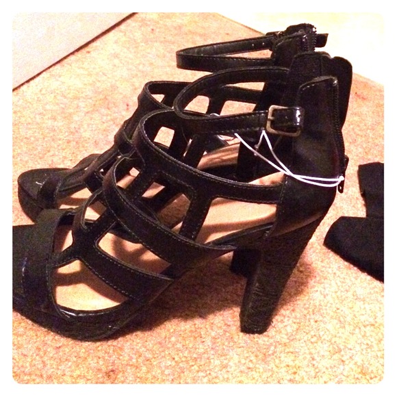 Black heels