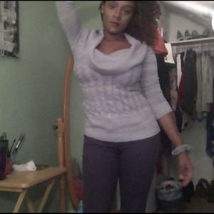 Loose Turtle Neck Business Top