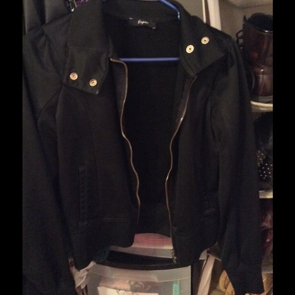 Black zip up