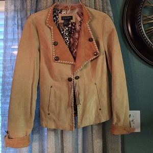 MARKED DOWN 100% Suede Leather jacket