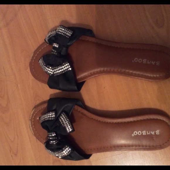 Bling flip flops