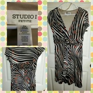 🙌Animal print dress