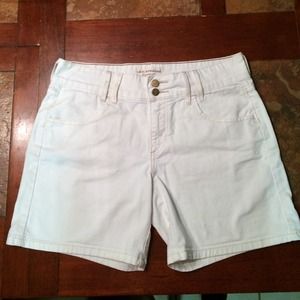 Levi Strauss white shorts