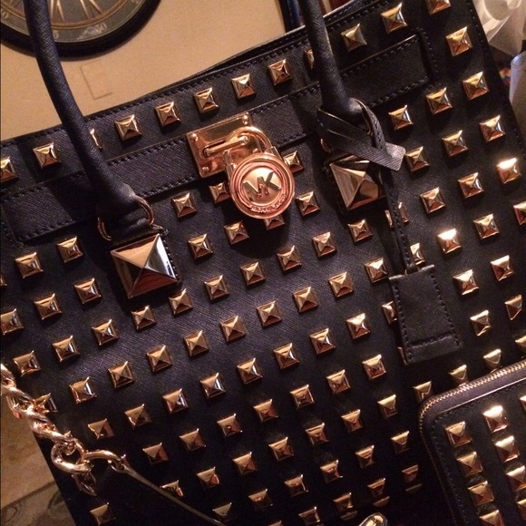 Just sharing!!  MK Pyramid Studded Hamilton - Picture 3 of 4