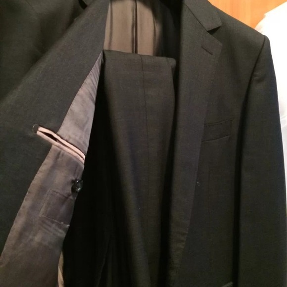 Italian imported suit WORN ONCE - Picture 3 of 3