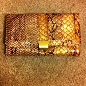 Snake skin wallet