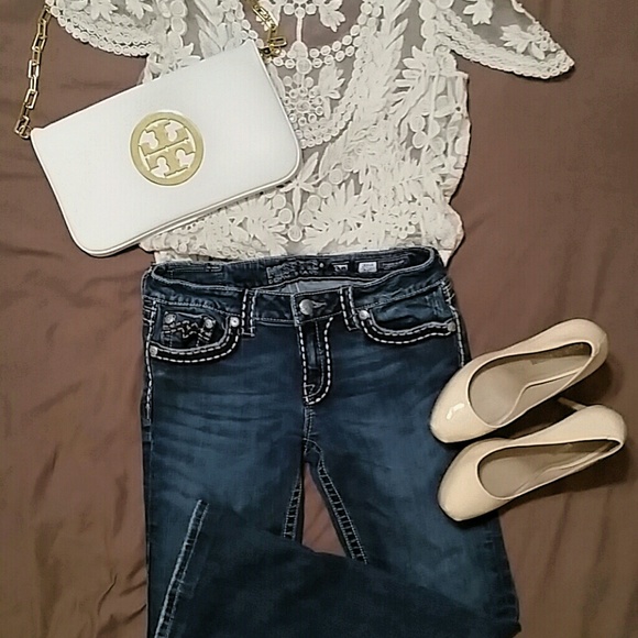 Miss Me Denim Jeans 30 Irene Boot