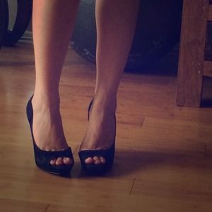 💥AMAZING SALE DISCOUNT💥 BLACK SUEDE HIGH HILLS!