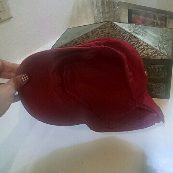 Red bow baseball cap - Picture 4 of 4