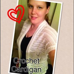 Never Worn Crochet Cardigan