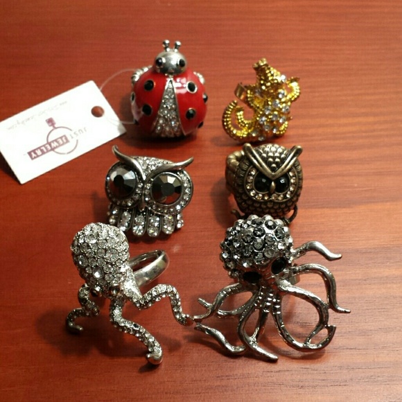 %30 off!! Animal Ring Bundle