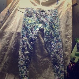 ✨PRICE DROP✨Lip Service jeans splatter paint