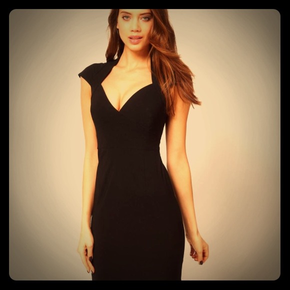 ASOS Sexy Pencil Dress with Lace back