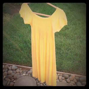 JJ Authentic yellow dress