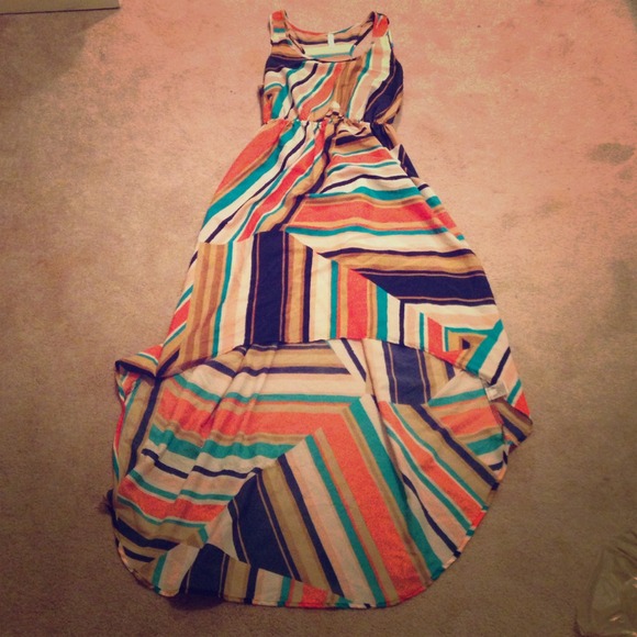 Beautiful hi low dress!