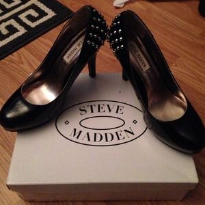7 1/2 Steve Madden spiked heels.