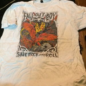 Fall Out Boy Save Rock & Roll xl shirt hot topic