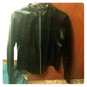 Leather jacket