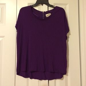 Deep purple blouse