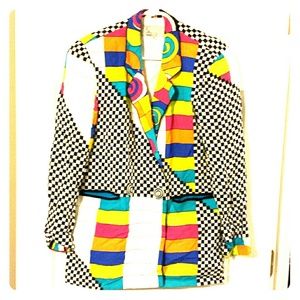 Vintage Platinum Cosmo Blazer