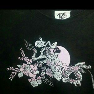 Japanese art Sam Flores t shirt M