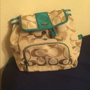 Coach back pack