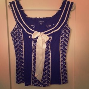 ADORABLE bebe bustier top