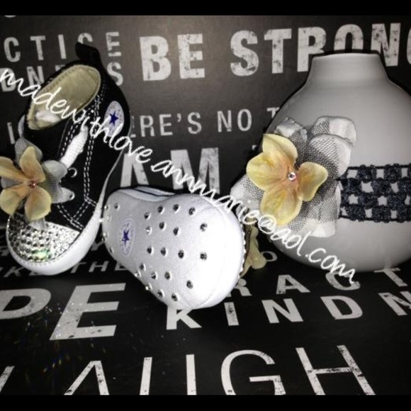 Swarovski crystal embellished Converse - Picture 1 of 4