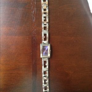 Guess logo bracelet watch