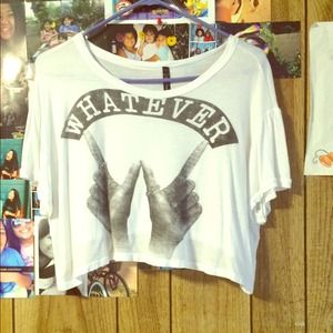 whatever crop top