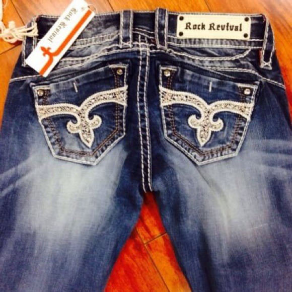 Nwt Womens Rock Revival Jeans Adele Boot - Picture 3 of 3