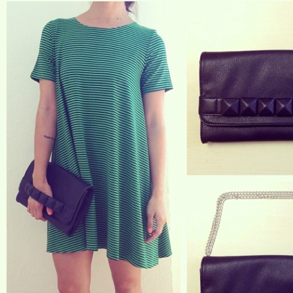 ❌SOLD❌Fighting Eel Dress Stella in Zeta Stripes